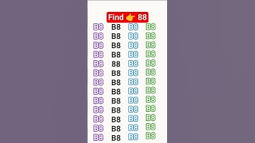 find the odd number 88 #geniusmindset #puzzle #maths #mathstricks #iqtest #motivation