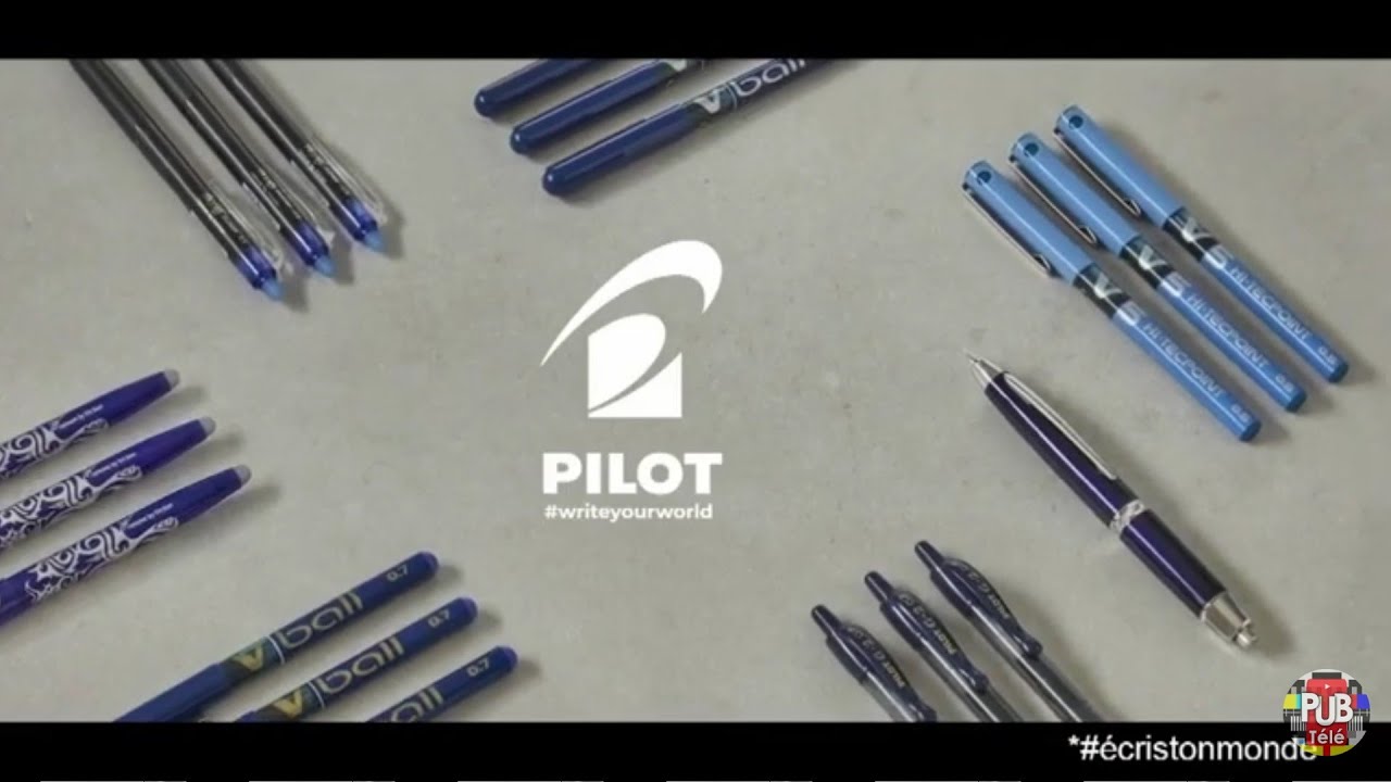 Musique pub Pilot #writeyourworld "écrivons" Pub 28s juillet 2021