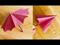 Easy Way To Make Paper Umbrella - Paper Umbrella That Open and Close - Paper Craft
