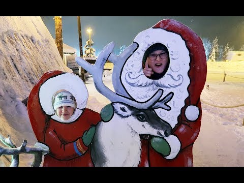 Санта Клаус НАСТОЯЩИЙ? Рум-тур в Santa Claus Village | В ФИНЛЯНДИЮ НА МАШИНЕ С ДЕТЬМИ