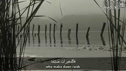 صوت عذب وهادئ يشرح الصدر - سورة العاديات للقارئ محمد المقيط 🌺