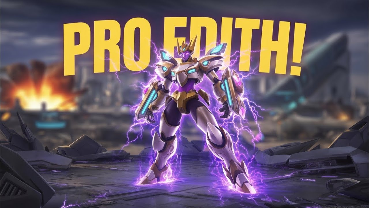 Power full edith pro game play mobile legends 5v5 