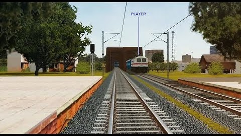 PART 02 - PASCHIM EXPRESS SHORT JOURNEY (INDRAIL V2)#indianrailways #mstsindia #trainsim