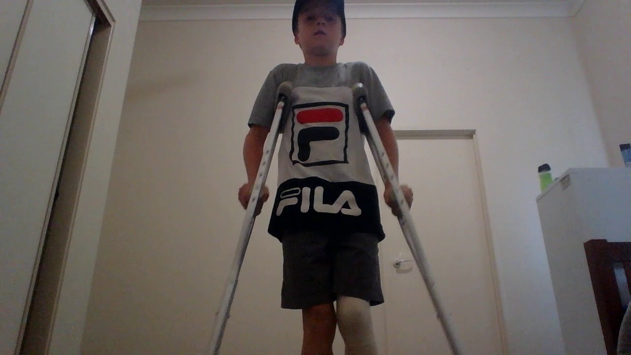 Me On My Crutches!!! (Cody Pitchford)