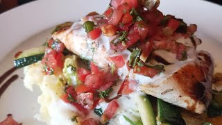 Stoney Knob Cafe in Weaverville NC Must try Sea Bass looks good and taste good Great experience