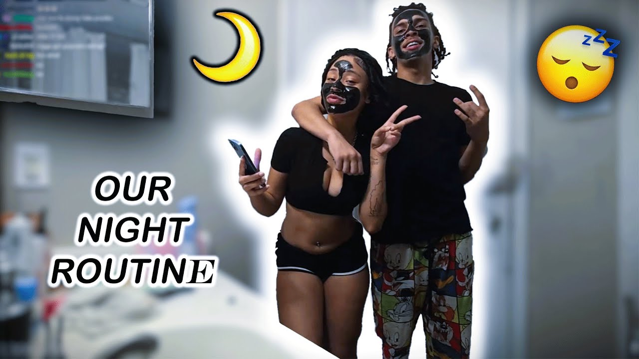 Our Night Routine As A Couple!!! With 