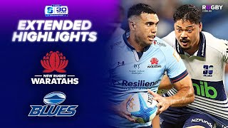 Waratahs v Blues Extended Highlights | Round 6 | Super Rugby Pacific 2026