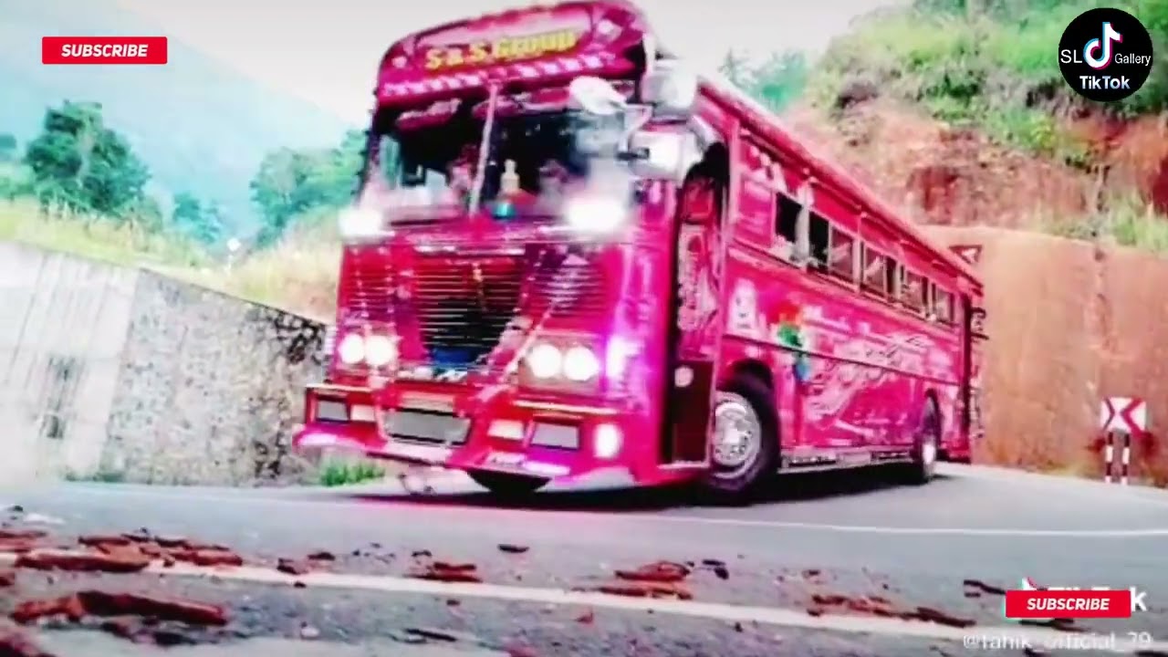 #2 SL BUS Tik Tok Collection බස් පිස්සුව Bus pisso Bus Modification Sri ...