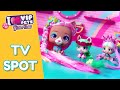 Vip pets  glitter twist  mini fans  tvc