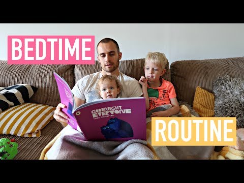EVENING & BEDTIME ROUTINE WITH 2 KIDS - BABY & 5 YEAR-OLD