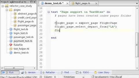 TestWise Feature: Page Support