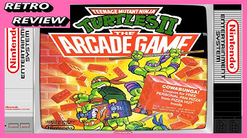 TMNT  2: THE ARCADE GAME (NES) (RETRO REVIEW)