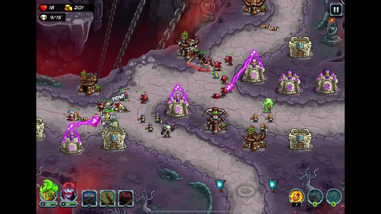 Kingdom Rush Alliance: Stage 7 Bleak Valley, Basics Heros
