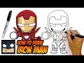 How to Draw Iron Man | Avengers | Step-by-Step Tutorial