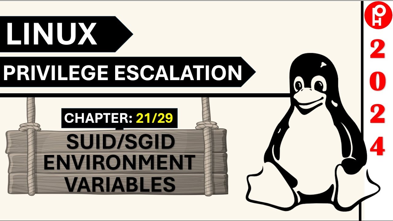 Linux Privilege Escalation 2024 | C 21/29 | SUID/SGID Environment ...