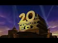 2 20th Century Fox Logos Fast Motion Reversed 