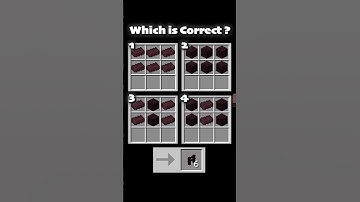 Minecraft How to craft NETHER Brick Fence