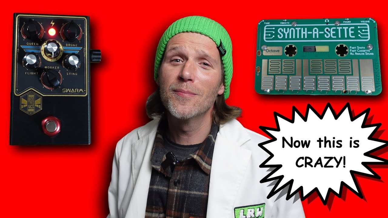 Running a tiny synth through the craziest fuzz pedal on the planet