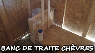 Faire un banc de traite pour chèvres