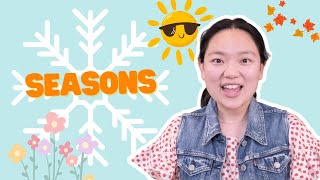 Learn English and Cantonese | Seasons | Baby & Toddler Educational Video