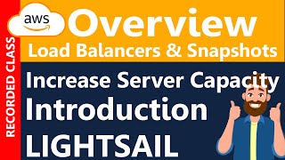 Snapshot Overview, Load Balancers, and Introduction to AWS Lightsail(Recorded Class)