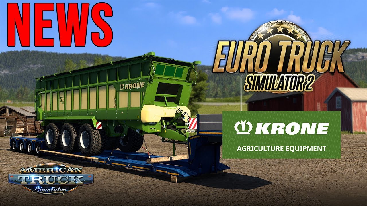 ETS2 & ATS NEWS 🚨 1.56 Update KRONE Agriculture Equipment DLC Release