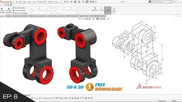 Solidworks - Beginner Tutorials | Component Modelling | EP8