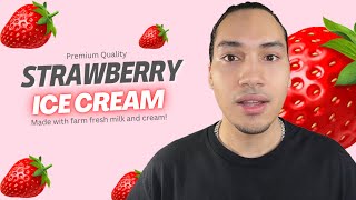 Easy Strawberry Ice Cream Recipe at Home: No Machine Needed!