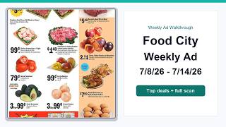 Food City Weekly Ad (7/8/26 - 7/14/26) Top Deals