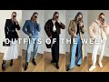 Outfits of the week  influencer events lunch with friends casual days