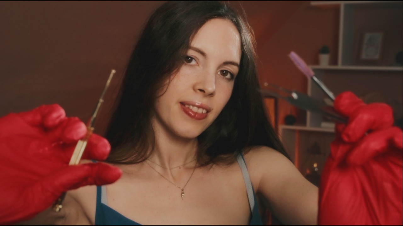 ASMR Relaxing Dutch Dr Experiments On Your Ears + Ear Massage