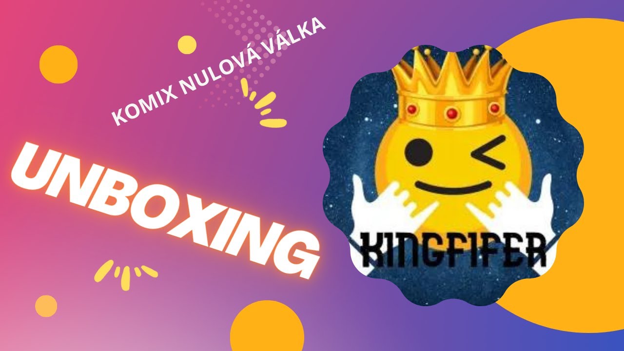 Unboxing komixů nulová válka. 