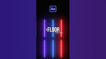Easily Create Floor Reflections in After Effects #tutorial