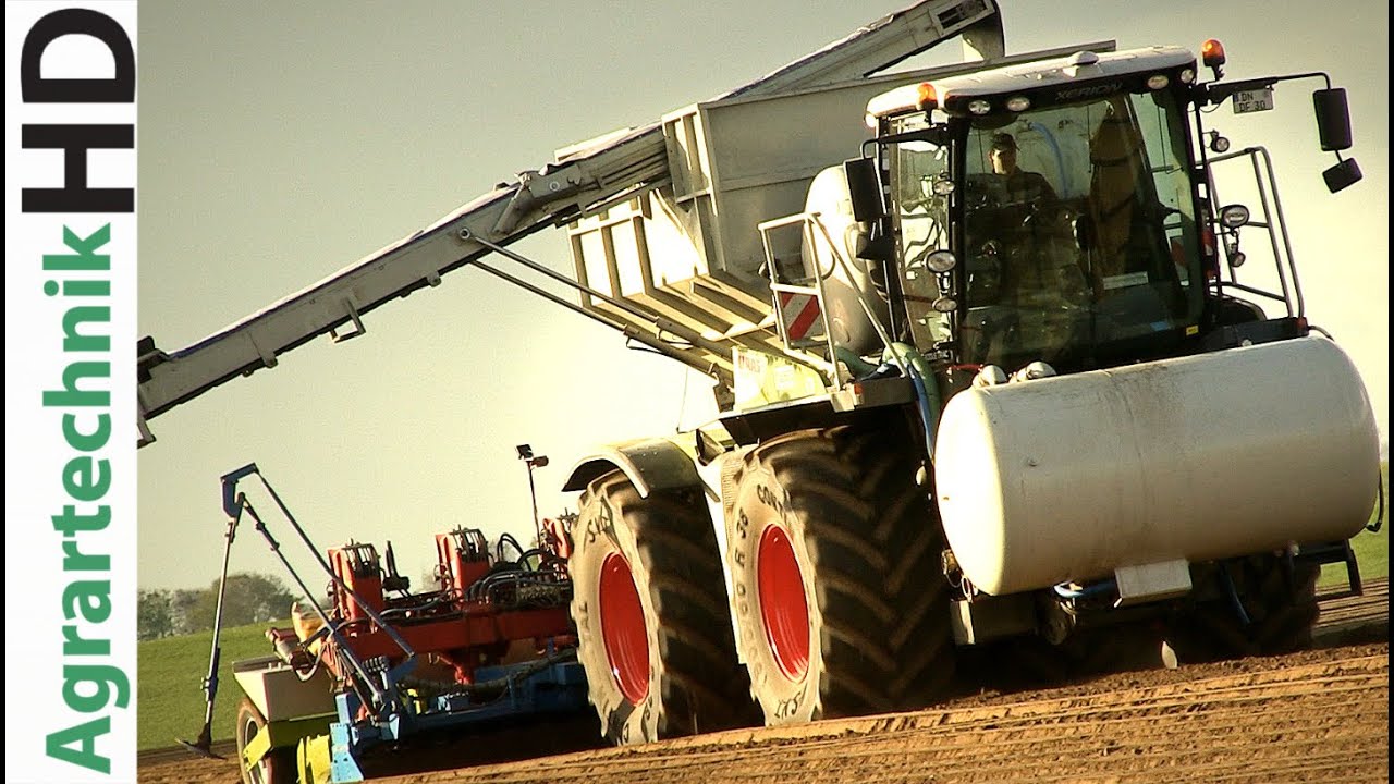 XXL Potato Planting | CLAAS XERION 5000 | Fendt Traktoren im Einsatz | Tractors | AgrartechnikHD
