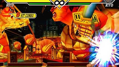 Capcom vs snk 2 Ryu A Groove Combo (Ratoncitox4)