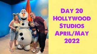 Day 20 Hollywood Studios April/May 2022