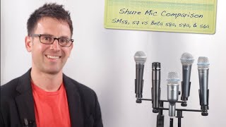 Shure Mic Comparison 🎤 SM58, 57 vs Beta 58a, 57a, & 56a 💥 Shootout