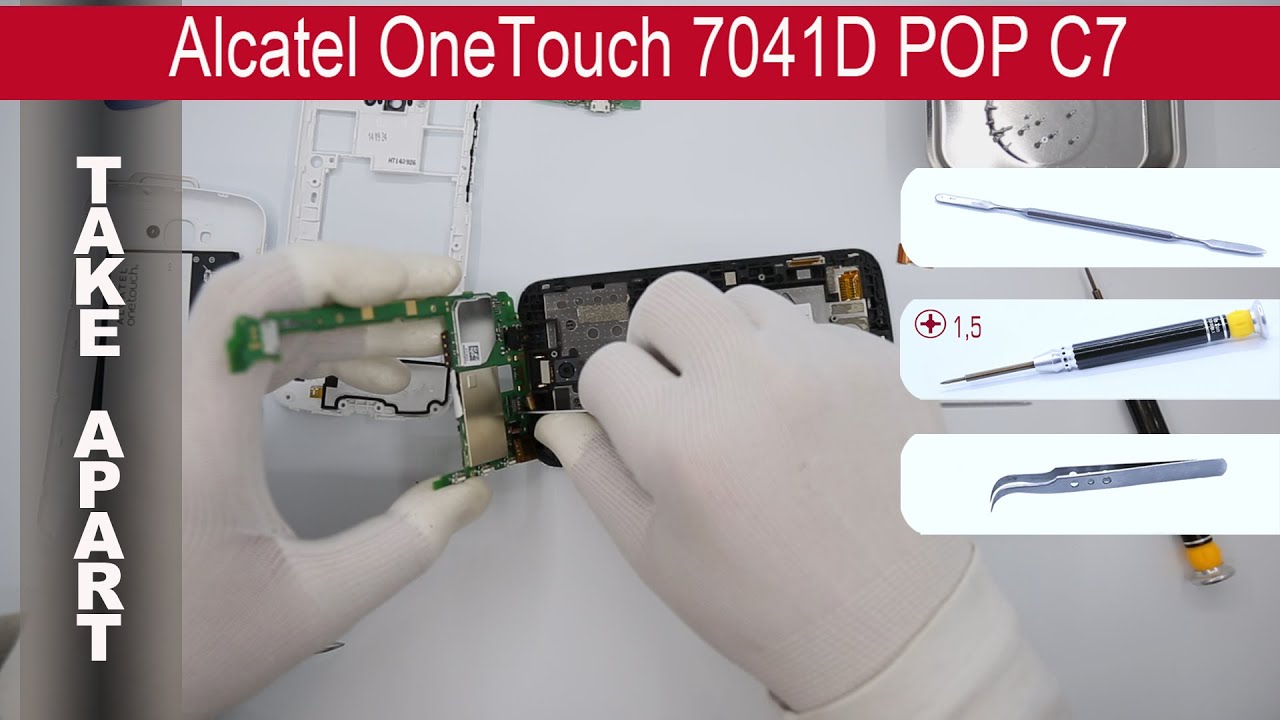 SCHERMO LCD PER ALCATEL ONE TOUCH POP C7 7040D 7041 - Foto 10