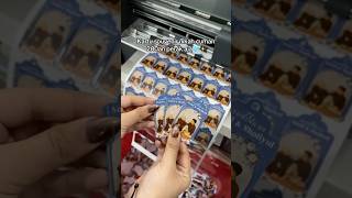 Kartu ucapan souvenir nikah cuman 200perak aj