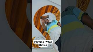 Timber tool Wood Grains painting on Ceiling creativehacks wallpainting design painting