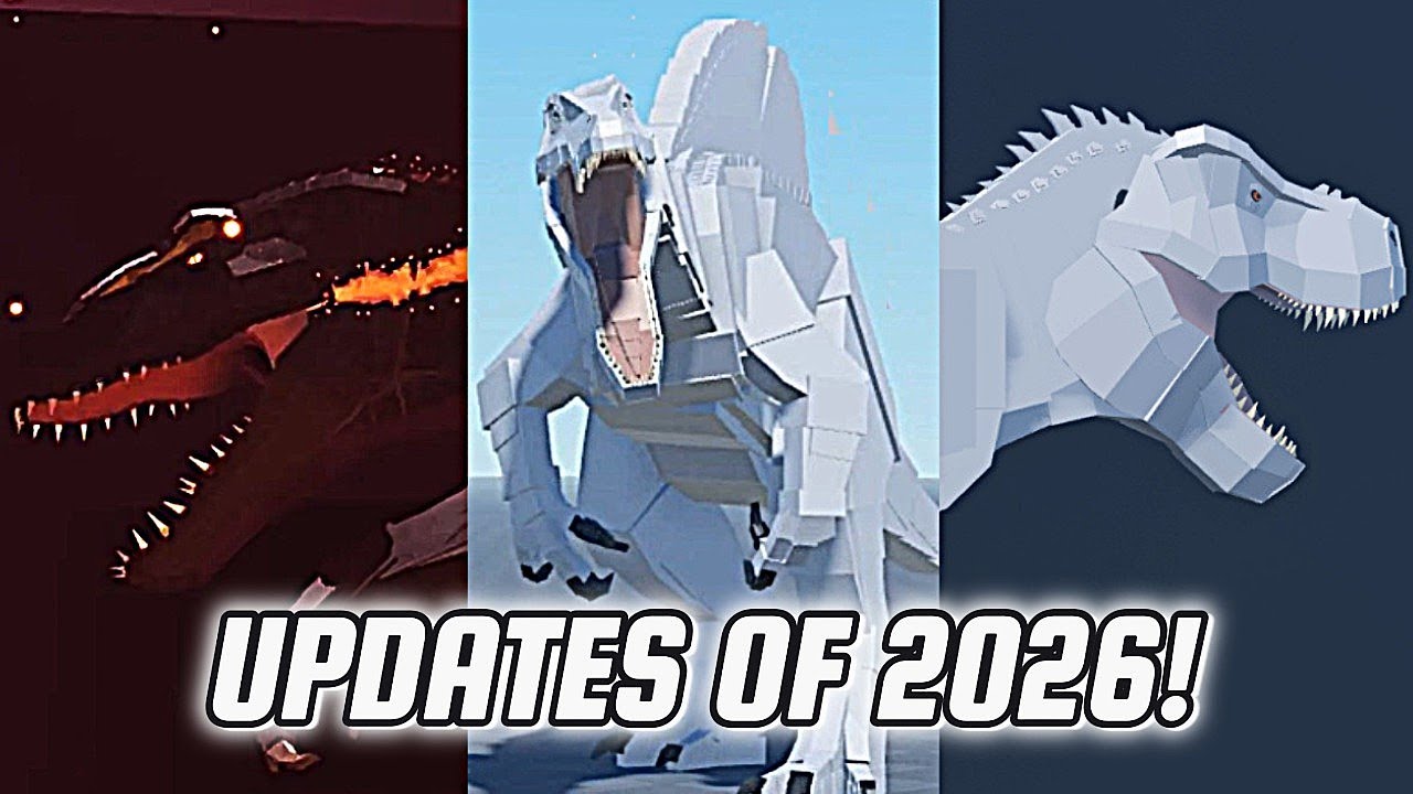 TOP 3 Future Updates Coming To Jurassic Blocky In 2026!