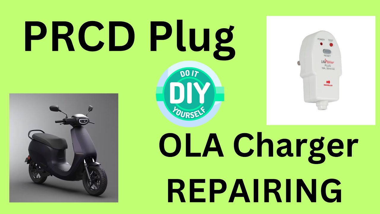 Ola Charger PRCD Plug Change | DIY | EASY