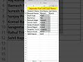 “Separate First Name & Last Name in Excel 🔥 | Excel Trick in Hindi”