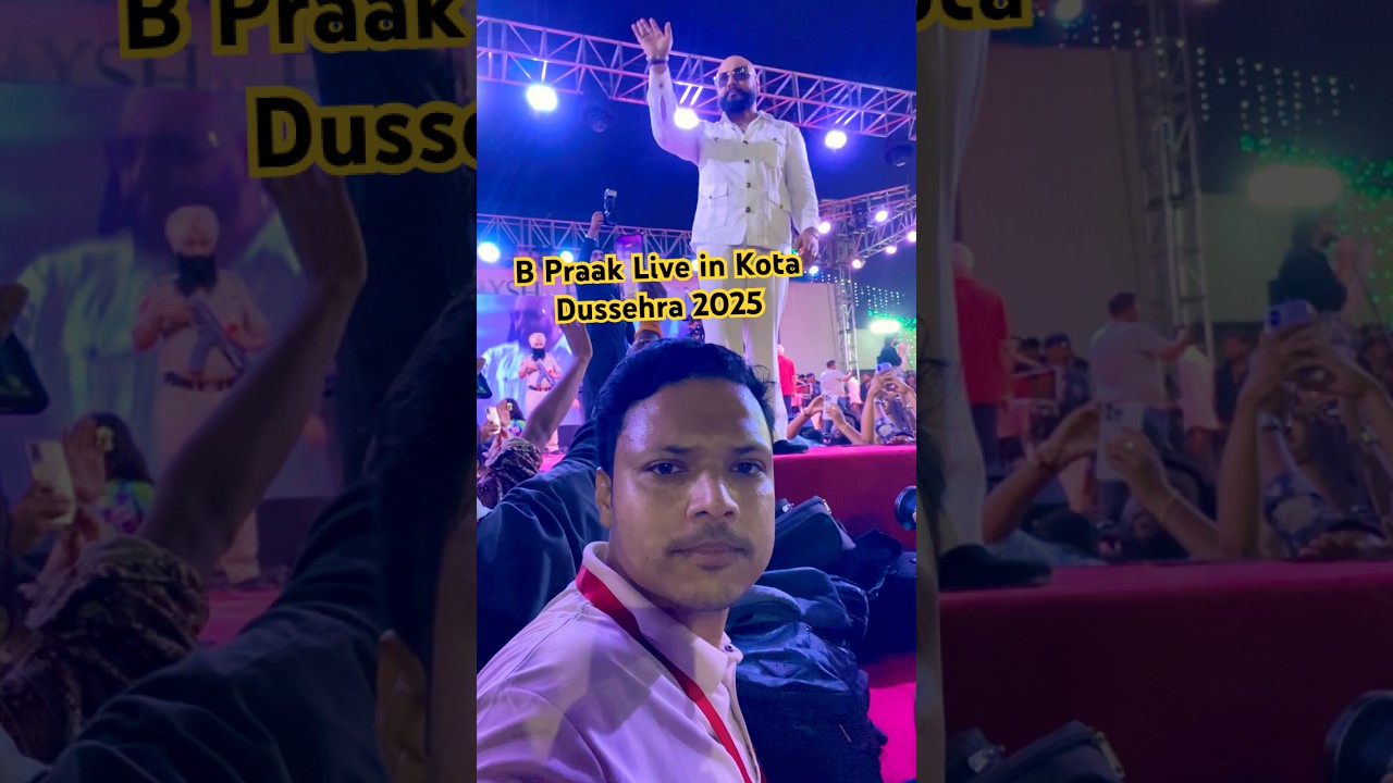 B Praak Live in kota dussehra 2025 