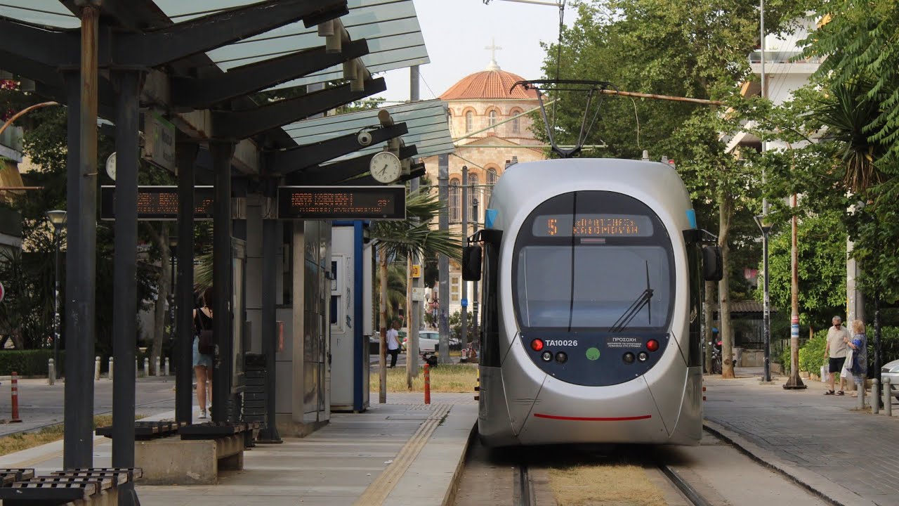 AnsaldoBreda Sirio Tram, At Palaio Faliro