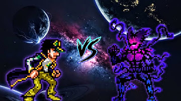 Jotaro Part 6 V2 (New) VS Monster Garou (all form)  in Jump Force Mugen