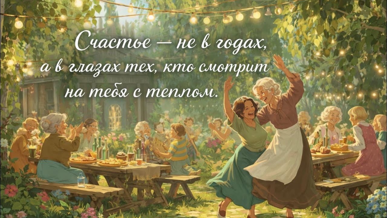 Что такое счастье? 💛 Песня о семье, детях и бабушкином сердце