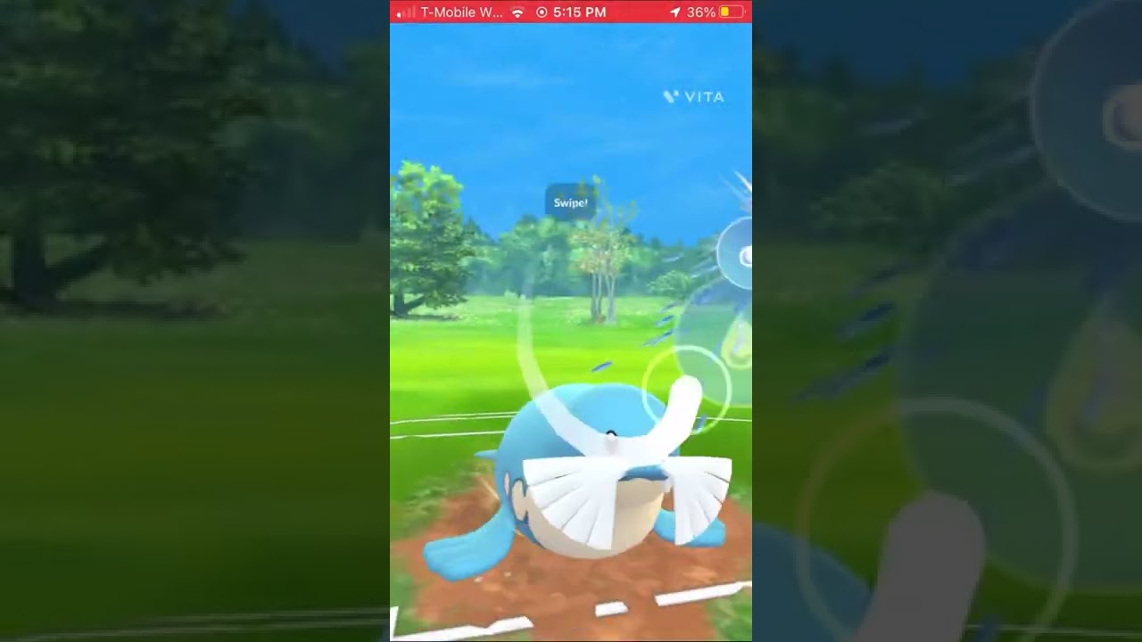Battling in the new evolution cup in Pokémon go