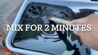 Pond Shield Non Toxic Pond Shield Epoxy Paint Liner Làm Hồ Cá, Chậu Sen, Súng Bằng Nước Sơn Epoxy