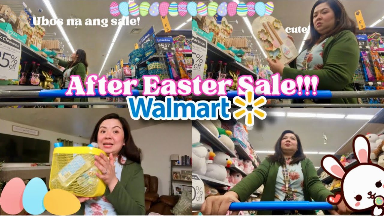AFTER EASTER SALE! Ubos na sa Walmart! Grocery shopping| 😭 